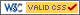 W3C VALID CSS
